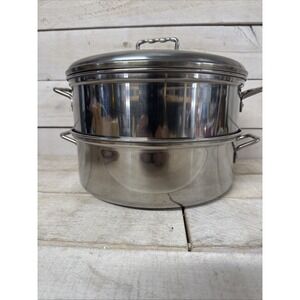 Vollrath Stainless Steel Steamer Pot With Vented Lid Fast Shipping